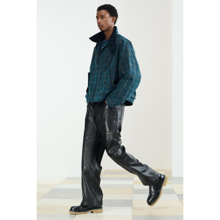 Кожаные брюки