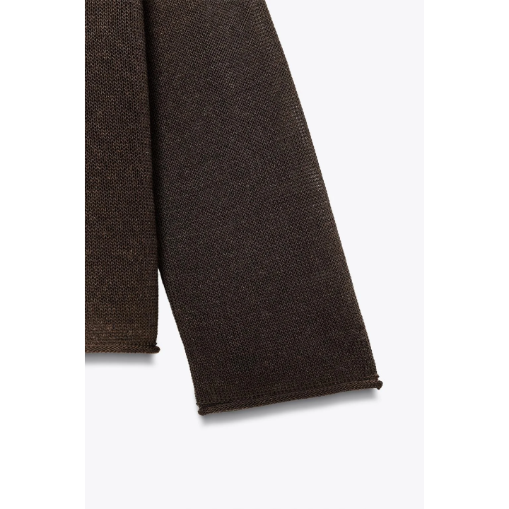 ВЯЗАНЫЙ ДЖЕМПЕР В СТИЛЕ РУСТИК