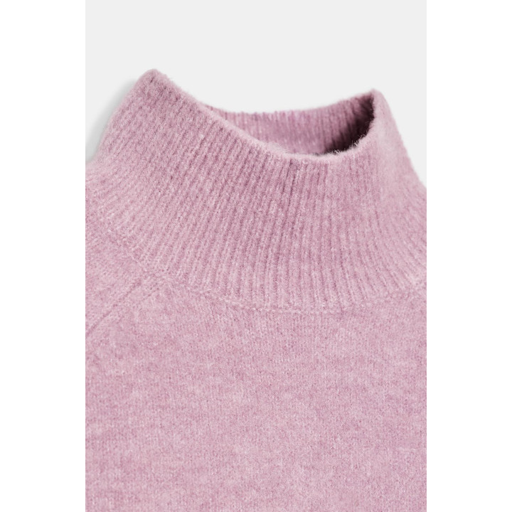 ДЖЕМПЕР ИЗ МЯГКОГО ТРИКОТАЖА С РУКАВАМИ ТРИ ЧЕТВЕРТИ