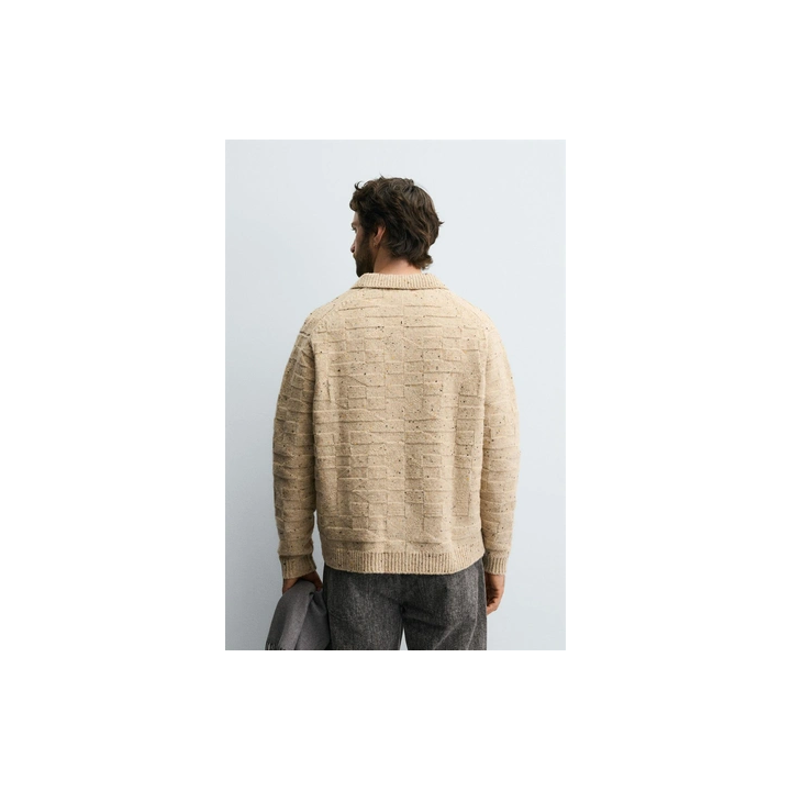 ШЕРСТЯНОЕ ПОЛО НА ПУГОВИЦАХ