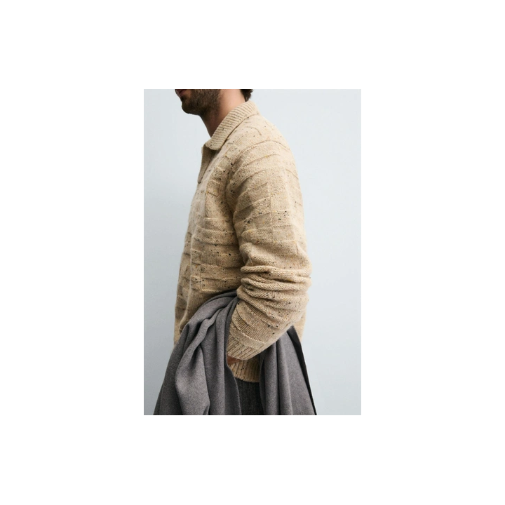 ШЕРСТЯНОЕ ПОЛО НА ПУГОВИЦАХ