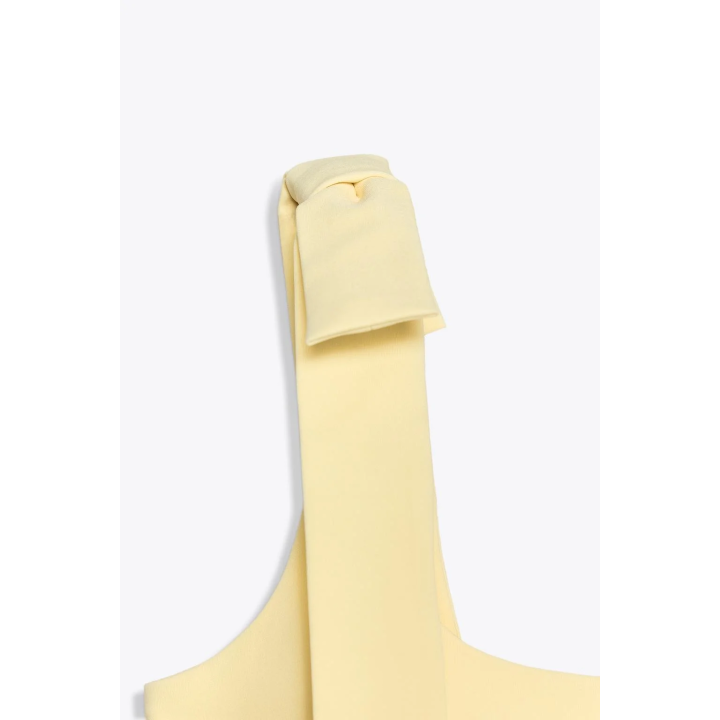 ТОП ИЗ ЭЛАСТИЧНОЙ ТАКНИ С БАНТАМИ