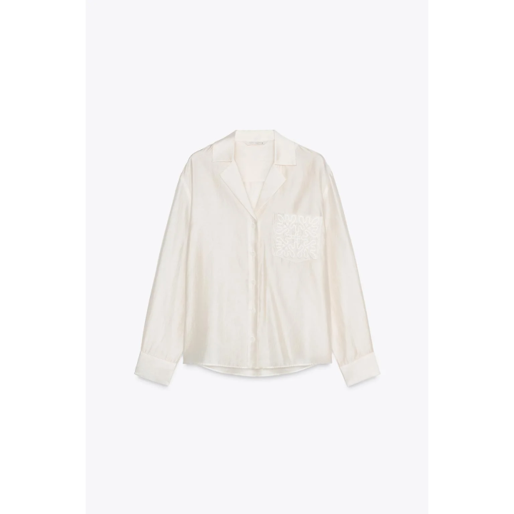 РУБАШКА С ВЫШИВКОЙ — ZW COLLECTION