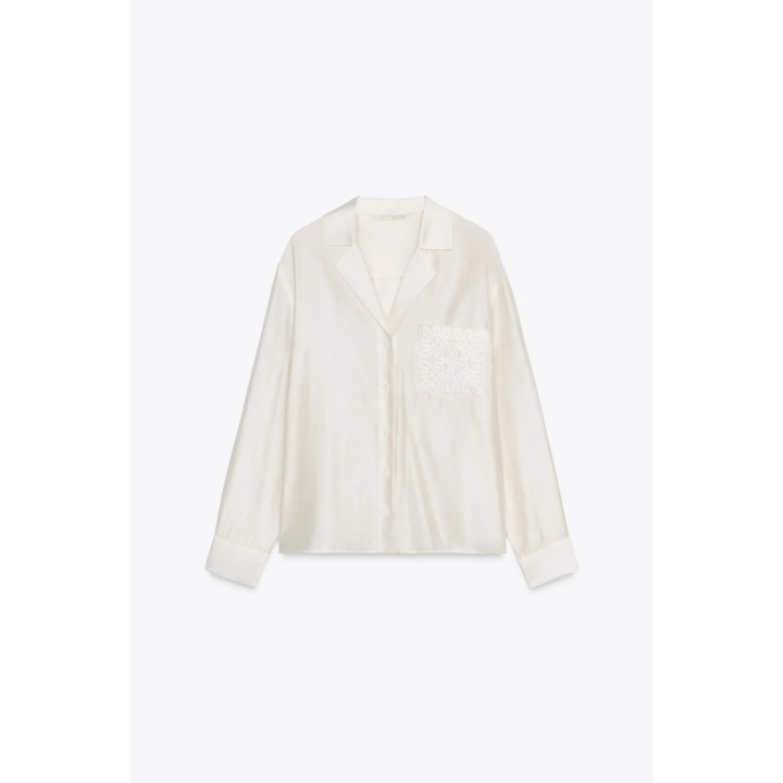 РУБАШКА С ВЫШИВКОЙ — ZW COLLECTION