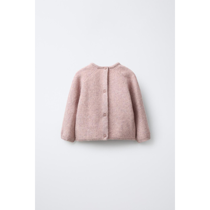 ДЖЕМПЕР ВЯЗАНЫЙ С ЛИСТЬЯМИ