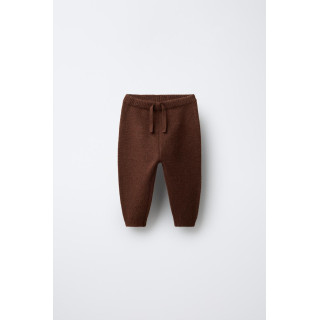 ТРИКОТАЖНЫЕ БРЮКИ-ДЖОГГЕРЫ С ВЫШИТЫМ УТЕНКОМ