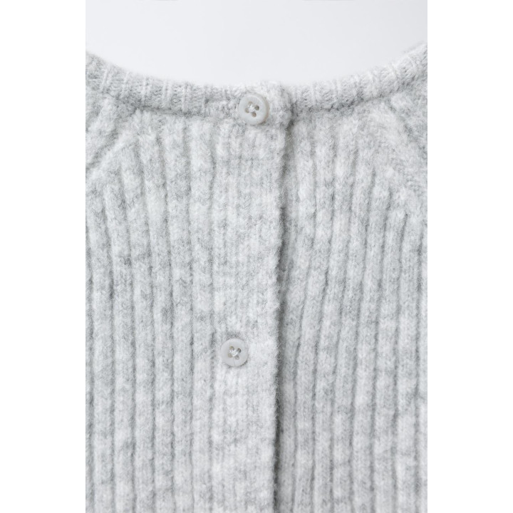 ВЯЗАНЫЙ КОМБИНЕЗОН В РУБЧИК