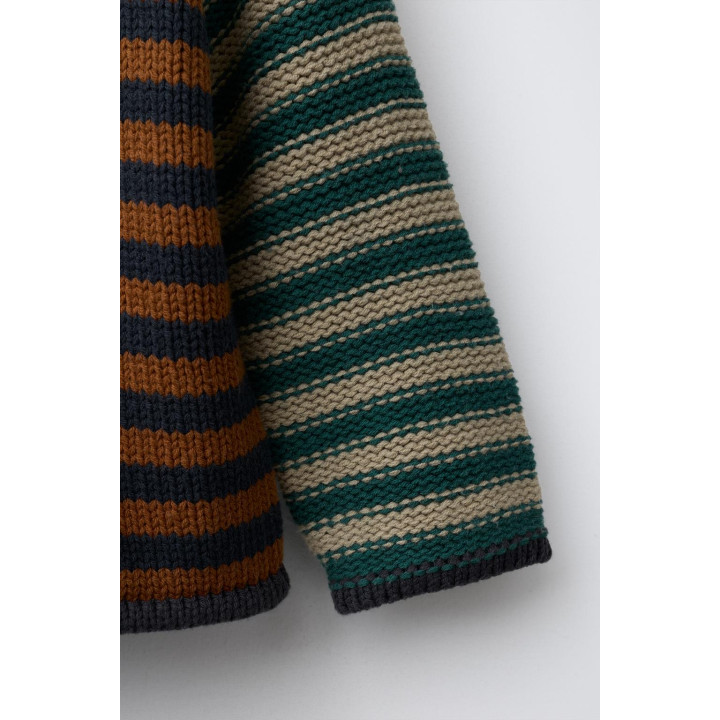 ТРИКОТАЖНЫЙ ДЖЕМПЕР В ПОЛОСКУ