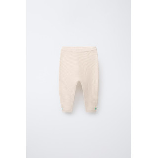 БРЮКИ С ДЕКОРАТИВНОЙ СТРОЧКОЙ И ЦВЕТОЧНОЙ ВЫШИВКОЙ