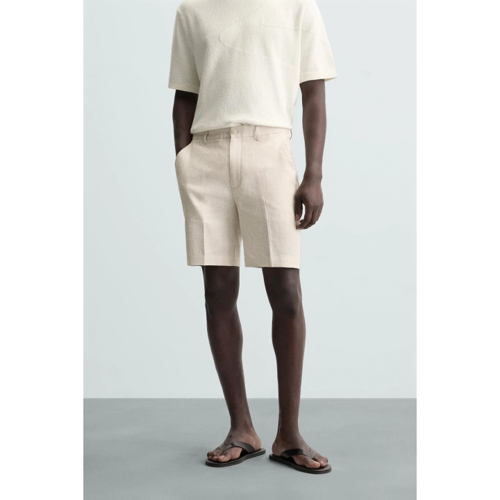 ШОРТЫ ИЗ 100% ЛЬНА