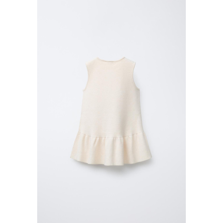 ТРИКОТАЖНОЕ ПЛАТЬЕ С БАНТИКАМИ