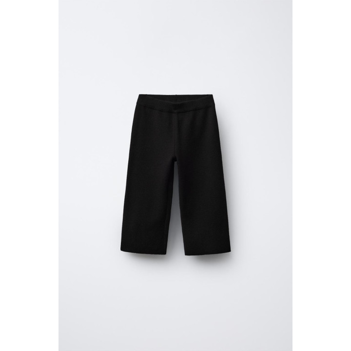 ПРЯМЫЕ ТРИКОТАЖНЫЕ БРЮКИ С СЕРДЦЕМ