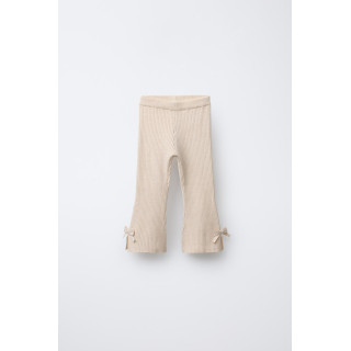 ТРИКОТАЖНЫЕ ЛЕГГИНСЫ FLARE С БАНТИКАМИ