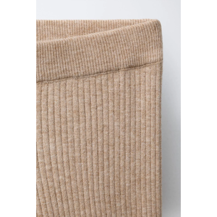 ЛЕГИНСЫ FLARE ИЗ ТРИКОТАЖА С БАНТИКАМИ