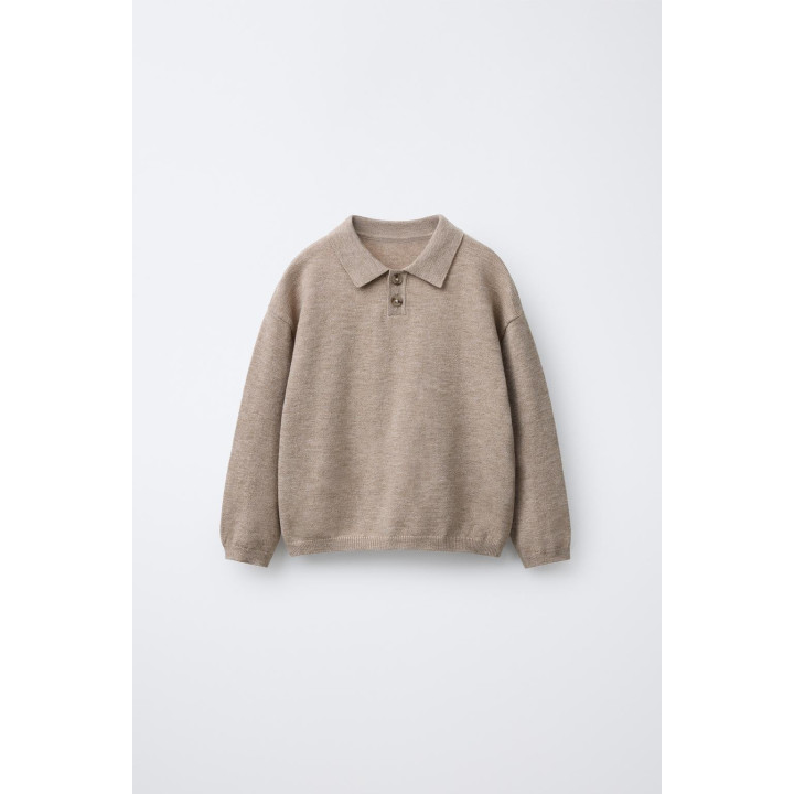 ТРИКОТАЖНЫЙ ДЖЕМПЕР ПОЛО