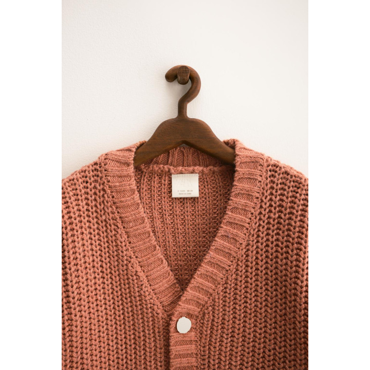 ZARA TIMELESS — КАРДИГАН КРУПНОЙ ВЯЗКИ