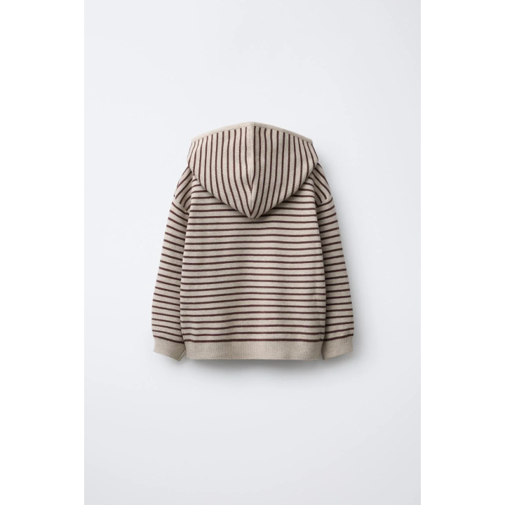 ТРИКОТАЖНАЯ ТОЛСТОВКА В ПОЛОСКУ