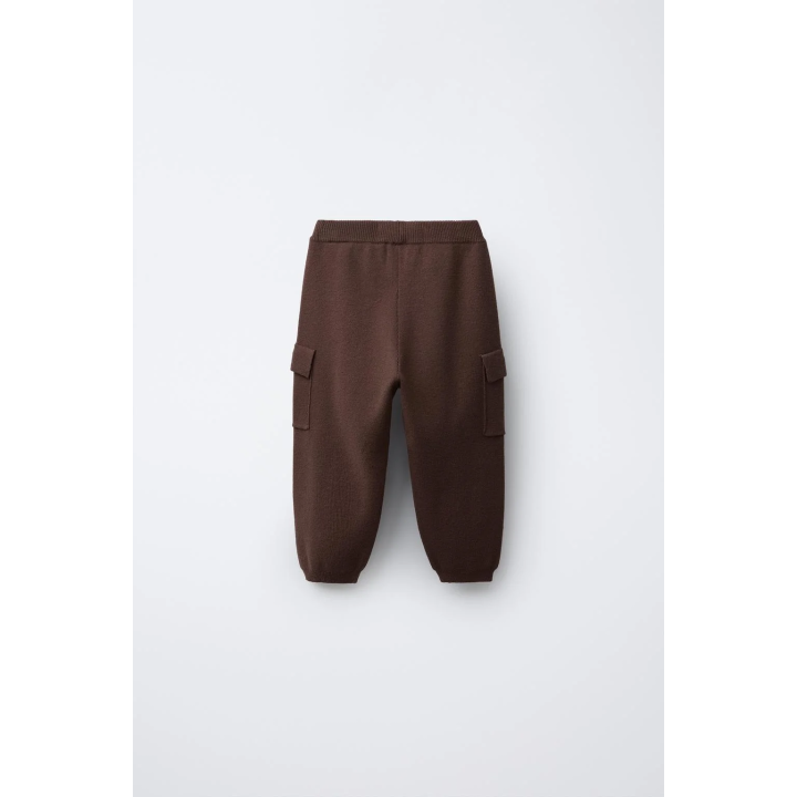 ТРИКОТАЖНЫЕ БРЮКИ-ДЖОГГЕРЫ КАРГО