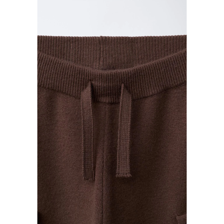 ТРИКОТАЖНЫЕ БРЮКИ-ДЖОГГЕРЫ КАРГО