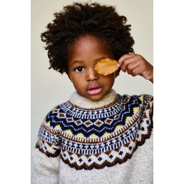 ДЖЕМПЕР ВЯЗАНЫЙ ЖАККАРД