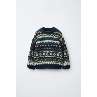 ЖАККАРДОВЫЙ СВИТЕР