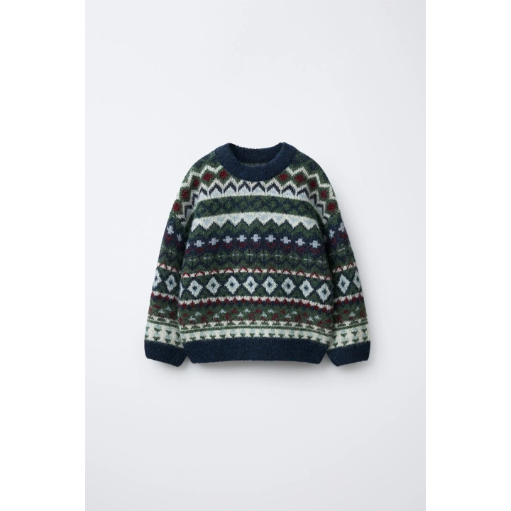 ЖАККАРДОВЫЙ СВИТЕР