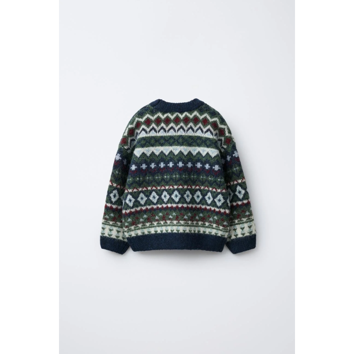 ЖАККАРДОВЫЙ СВИТЕР