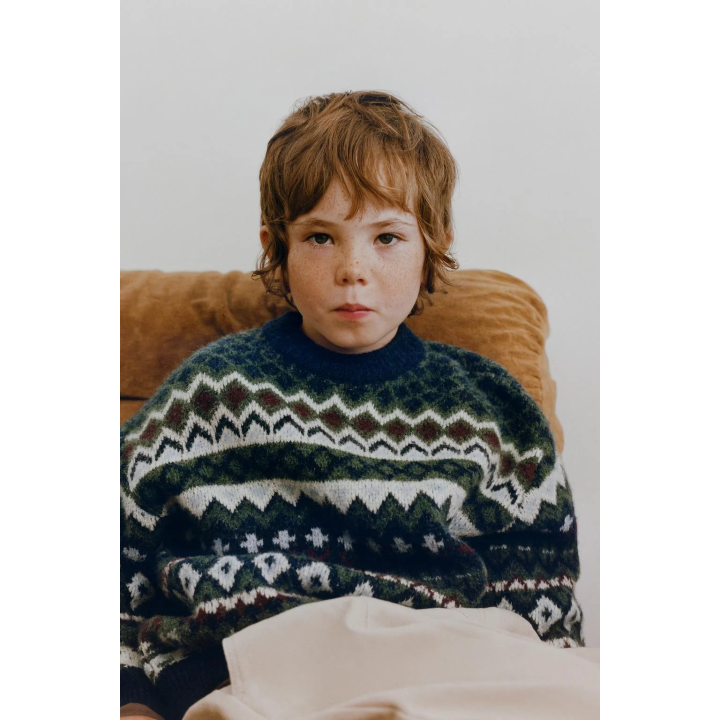 ЖАККАРДОВЫЙ СВИТЕР