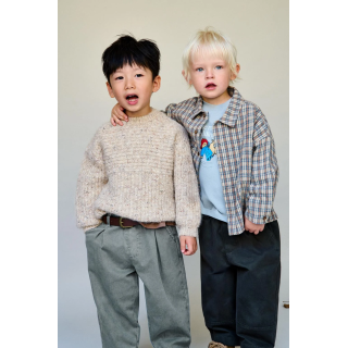 ВЯЗАНЫЙ ДЖЕМПЕР С ШЕРСТЬЮ