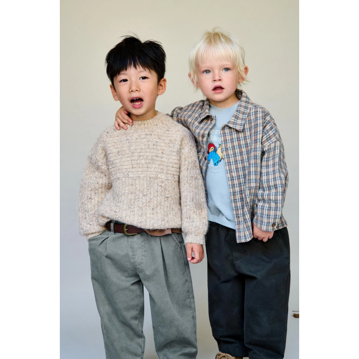 ВЯЗАНЫЙ ДЖЕМПЕР С ШЕРСТЬЮ