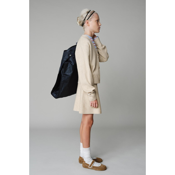 Юбка из вязаного полотна