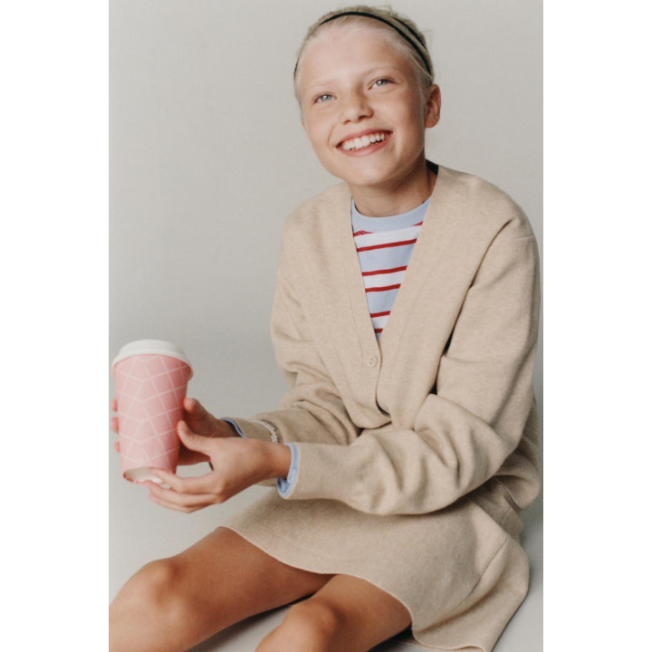 Юбка из вязаного полотна