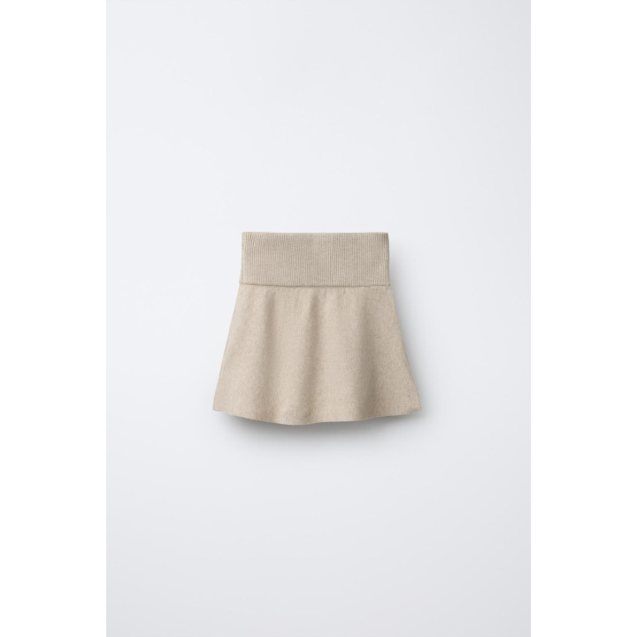 Юбка из вязаного полотна