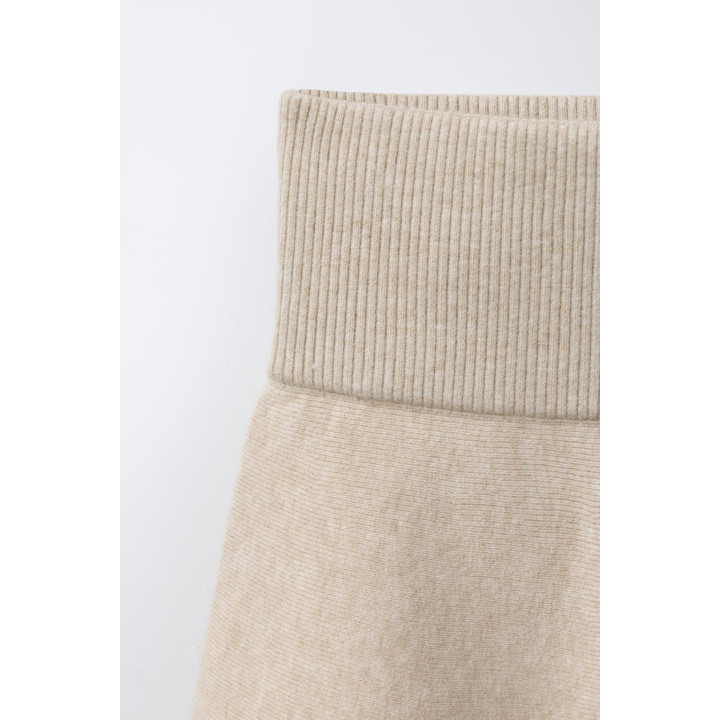 Юбка из вязаного полотна