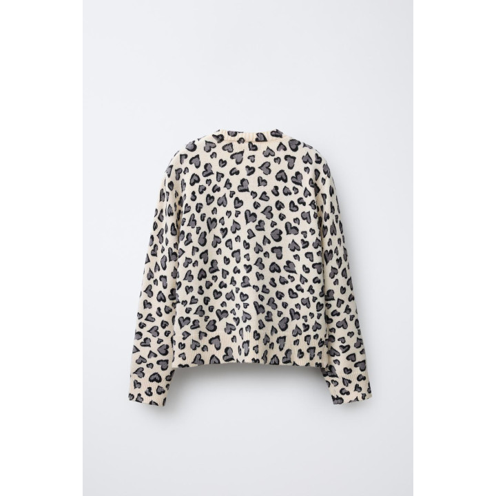 ВЯЗАНЫЙ КАРДИГАН «СЕРДЦА»