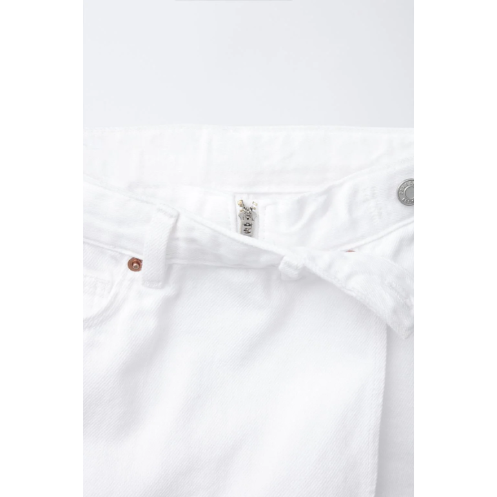 БАЗОВАЯ ДЖИНСОВАЯ ЮБКА-ШОРТЫ