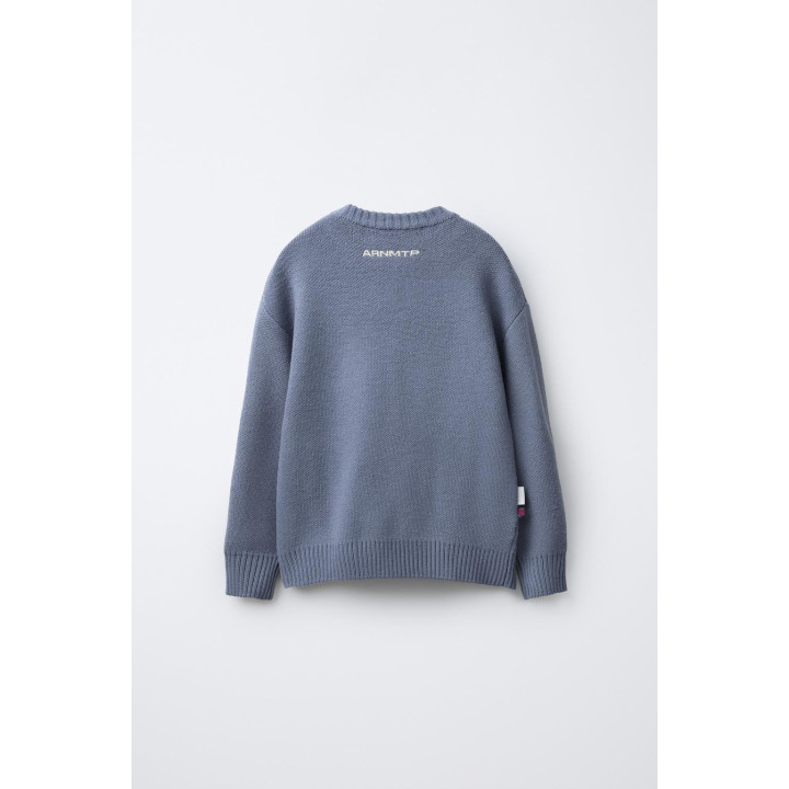 ВЯЗАНЫЙ СВИТЕР С ПРИНТОМ