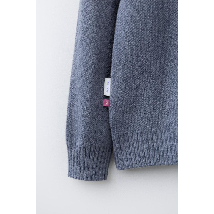 ВЯЗАНЫЙ СВИТЕР С ПРИНТОМ