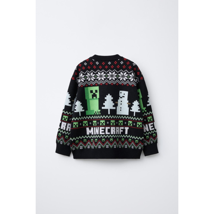 Вязаный свитер minecraft © mojang ab. ™