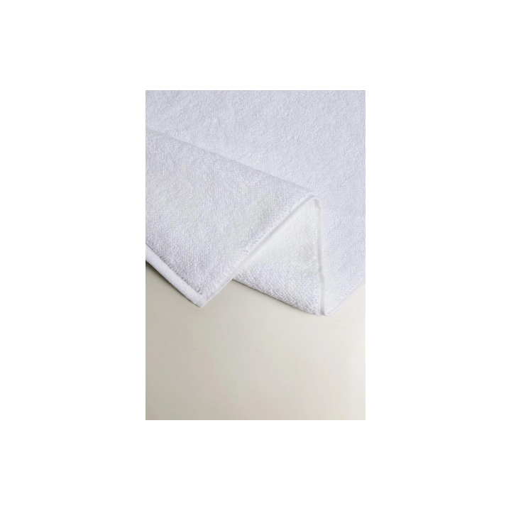 RICE STITCH COTTON BATH MAT