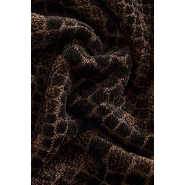 ANIMAL PRINT VELOUR BATH TOWEL