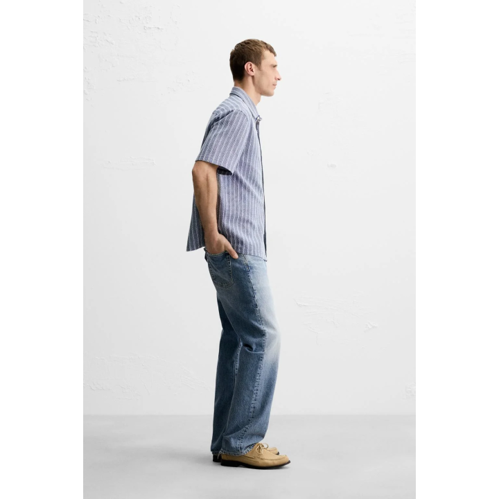 ЖАККАРДОВАЯ РУБАШКА В ПОЛОСКУ