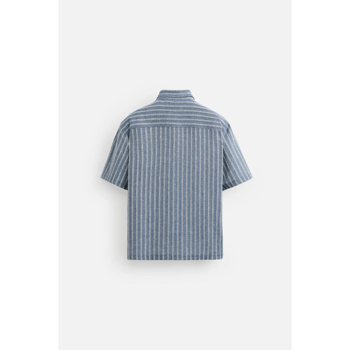 ЖАККАРДОВАЯ РУБАШКА В ПОЛОСКУ