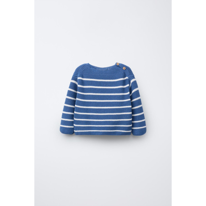 ВЯЗАНЫЙ ДЖЕМПЕР В ПОЛОСКУ