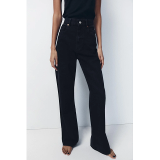 ДЖИНСЫ С ВЫСОКОЙ ПОСАДКОЙ TRF WIDE LEG