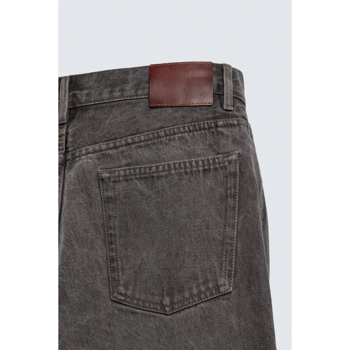 ДЖИНСЫ STRAIGHT FIT С ЭФФЕКТОМ ПОТЕРТОСТИ