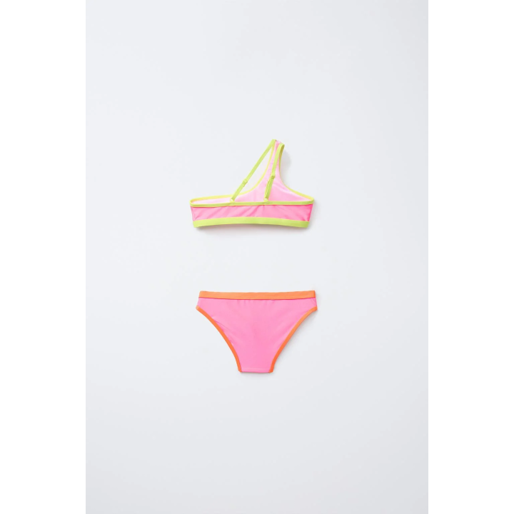 Двухчастный купальник 6-14 лет с яркими отделками