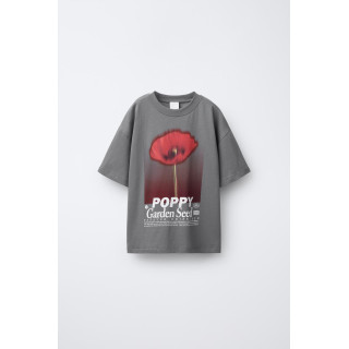 ФУТБОЛКА С ПРИНТОМ «МАКИ»