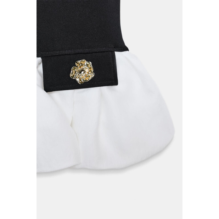 Топ с контрастным растяжением