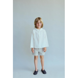 Бермуды из льняно-хлопковой смеси limited edition